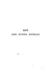 Cover of: Good stories of man and other animals.