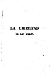 Cover of: La libertad de los mares by B. Barère