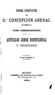 Cover of: El visitador del pobre by Concepción Arenal