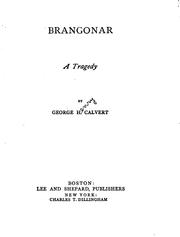 Cover of: Brangonar: a tragedy