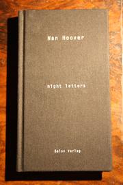 Cover of: night letters