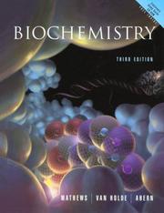 Cover of: Biochemistry by Christopher K. Mathews