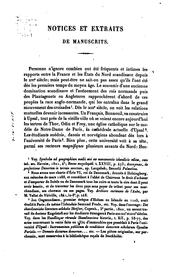 Notices et extraits des manuscrits concernant l'histoire ou la litterature de la France by A. Geffroy
