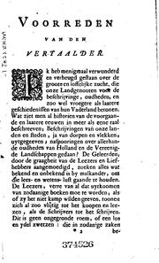 Cover of: Oudheden en gestichten van het rechte Zuid-Holland en van Schieland : behelzende een verhaal van de opkomste ... by Hugo Franciscus van Heussen