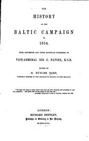Cover of: The history of the Baltic campaign of 1854.