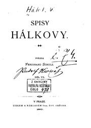 Cover of: Spisy Hálkovy.