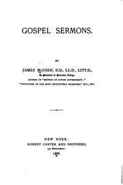 Cover of: Gospel sermons.