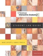 Front cover of A.D.A.M. Interactive Anatomy student lab guide by Mark Lafferty