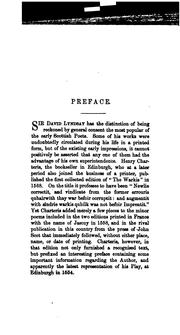Cover of: The poetical works of Sir David Lyndsay by Sir David Lindsay
