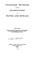 Cover of: Standard methods for the examination of water and sewage