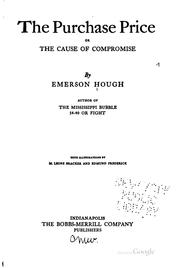 Cover of: The purchase price: or, The cause of compromise