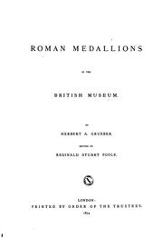 Cover of: Roman medallions in the British museum.