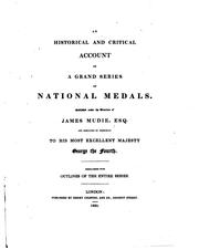 Cover of: Historical and critical account of a grand series of national medals.
