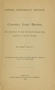 Colonel John Brown by Garret L. Roof
