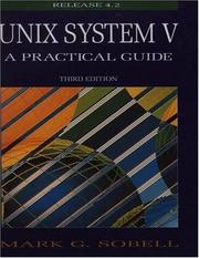 Cover of: UNIX System V by Mark G. Sobell, Mark G. Sobell