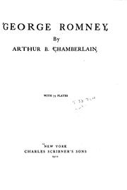 George Romney by Arthur B. Chamberlain