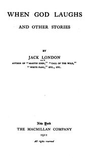 Cover of: When God laughs by Jack London