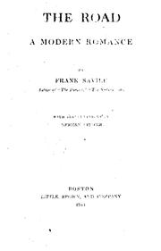 Cover of: The road by Frank Savile