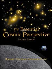 The essential cosmic perspective by Jeffrey O. Bennett, Megan Donahue, Nicholas Schneider, Mark Voit