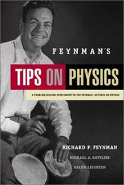 Cover of: Feynman's Tips on Physics: A Problem-Solving Supplement to the Feynman Lectures on Physics