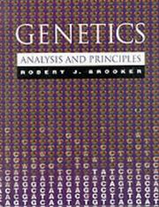 Cover of: Genetics by Robert J. Brooker, Robert J. Brooker