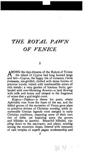 Cover of: The royal pawn of Venice: a romance of Cyprus