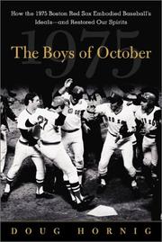 Cover of: The Boys of October  by Doug Hornig
