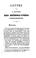 Cover of: Lettre sur la découverte des hiéroglyphes acrologiques ...