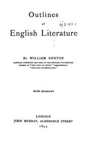 Cover of: Outlines of English literature by William Renton