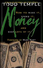 Cover of: Money by Todd Temple