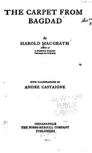 Cover of: The carpet from Bagdad by Harold MacGrath