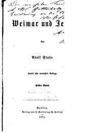 Cover of: Weimar und Jena
