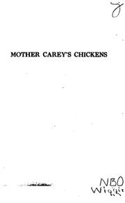 Mother Carey's chickens by Kate Douglas Smith Wiggin