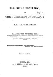 Cover of: Geological excursions; or, The rudiments of geology for young learners.