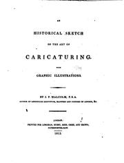 Cover of: An historical sketch of the art of caricaturing.