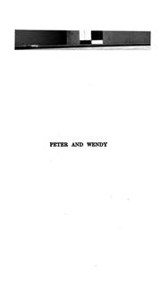 Cover of: Peter and Wendy