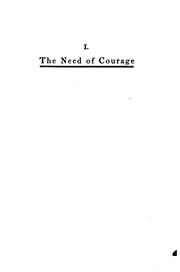Cover of: The book of courage