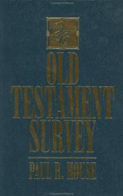 Cover of: Old Testament survey by Paul R. House