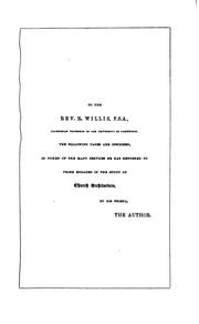 Cover of: A treatise on the rise and progress of decorated window tracery in England.