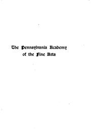 The Pennsylvania Academy of the Fine Arts and other collections of Philadelphia by Henderson, Helen Weston