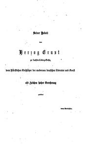 Die Deutsche Nationalliteratur in der ersten Hälfte des neunzehnten Jahrhunderts by Rudolf von Gottschall