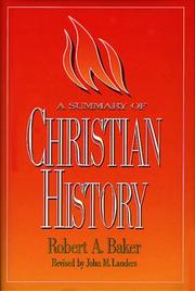 Cover of: A summary of Christian history