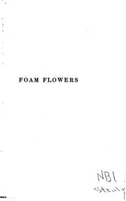 Cover of: Foam flowers: poems