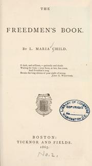 Cover of: The freedmen's book. by l. maria child