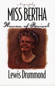 Cover of: Miss Bertha | Lewis A. Drummond