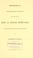 Cover of: Memorial proceedings of the Senate upon the death of Hon. G. Frank Rowland