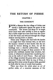 Cover of: The return of Pierre by Donal Hamilton Haines