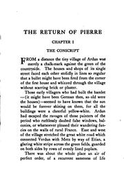 Cover of: The return of Pierre