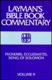 Cover of: Proverbs, Ecclesiastes, Song of Solomon by L. D. Johnson