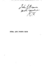 Cover of: Cuba and Port Rico with the other islands of the West Indies | Robert Thomas Hill